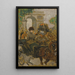 Attelage sur l'Avenue du Bois Paris - James Tissot — indrammet kunstværk på væggen