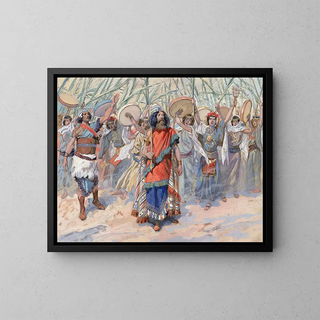 James Tissot - Festivities in Honour of David.webp