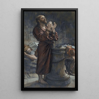 James Tissot - Good Friday Morning Jesus in Prison.webp