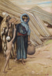 Agar forlader Abraham - James Tissot — visning af kunstværket