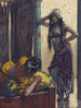 Jézabel rådgiver Achab - James Tissot — visning af kunstværket