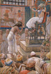 Joseph og hans brødre modtages af Farao - James Tissot — visning af kunstværket