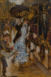 Esquisse for La Demoiselle d'honneur - James Tissot — visning af kunstværket