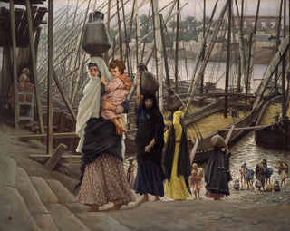 Le séjour en Égypte - James Tissot — visning af kunstværket