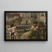 En attendant le færge - James Tissot — indrammet kunstværk på væggen