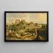 Château de Kenilworth, Warwickshire - James Ward — indrammet kunstværk på væggen