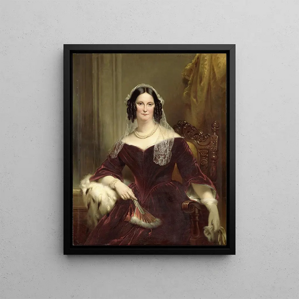 Jan Adam Kruseman - Dieuwke Fontein 180079 Second Wife Married 1834 of Adriaan van der Hoop.webp