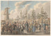 Le marché aux poissons à Rotterdam - Jan Anthonie Langendijk — visning af kunstværket