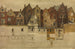Maisons du vieux Anvers, Handschoenmarkt - Jan August Hendrik Leys — visning af kunstværket