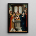 La Circoncision du Christ - Jan Baegert — indrammet kunstværk på væggen