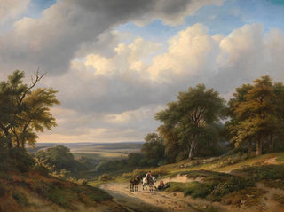 Jan Baptiste de Jonghe - Landscape in the Ardennes.webp