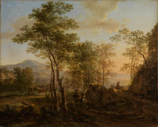 Jan Both - Italienische Landschaft am Abend.webp