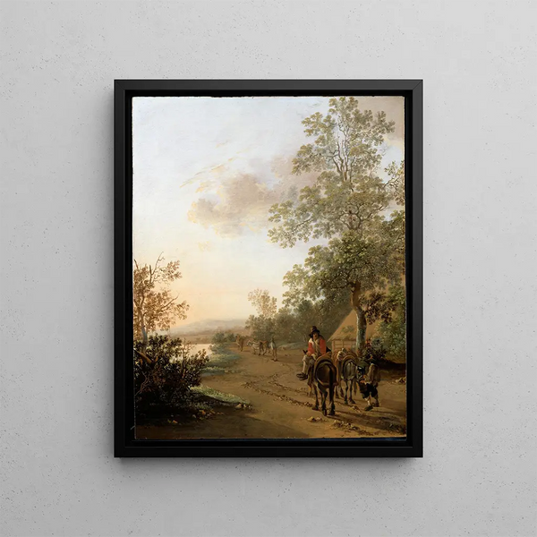 Jan Both - Road by the Edge of a Lake.webp