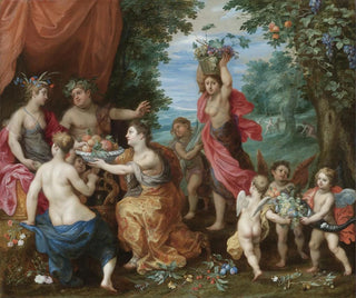 Jan Brueghel the Younger - A Bacchanal With Ceres Bacchus And Venus.webp