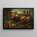 Une bagarre de village - Jan Brueghel le Jeune — indrammet kunstværk på væggen