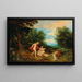 Apollo, der trøster Cyparissus - Jan Brueghel den Yngre — indrammet kunstværk på væggen