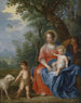 La Sainte Famille avec Jean - Jan Brueghel le Jeune — visning af kunstværket