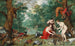 Diane og hendes nymfer, der fisker - Jan Brueghel den Yngre — visning af kunstværket