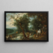 Paradis - Jan Brueghel le Jeune — indrammet kunstværk på væggen