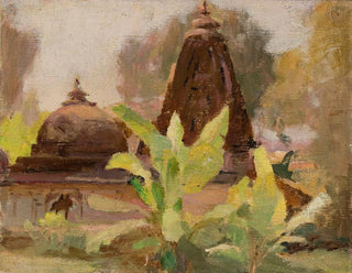 Temple jain d'Ahmedabad - Jan Cybis — visning af kunstværket