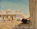 Cour de palais des maharajahs - Jan Cybis — visning af kunstværket