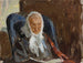 Portrait af Maria Petrovna Rubtsov, malerens Rubtsovs bedstemor - Jan Cybis — visning af kunstværket