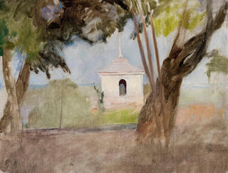 Jan Cigliski - Shrine in Talashkino  northern side study.webp