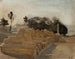 Temple d'Amon-Rê de Sphinx Alley à Karnak - Jan Cybis — visning af kunstværket