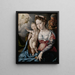 La Sainte Famille - Jan Cornelisz Vermeyen — indrammet kunstværk på væggen