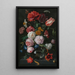naturtro med blomster i en glasvase - Jan Davidsz de Heem — visning af kunstværket