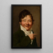 Portrait af Alojzy Kowski - Jan Feliks Piwarski — indrammet kunstværk på væggen