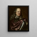 Portrait af Cosme III de Médicis - Jan Frans van Douven — indrammet kunstværk på væggen