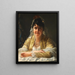 La belle femme espagnole - Jan Frederik Pieter Portielje — indrammet kunstværk på væggen