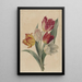 Bouquet de tulipes - Jan Jacob Goteling Vinnis — indrammet kunstværk på væggen