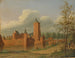 Château de Batestein nær Vianen - Jan Jacob Teyler van Hall — visning af kunstværket