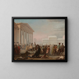 Jan Krzysztof Damel - Retreat of Napoleons army.webp