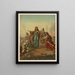 Bible złota classique Pl044 - Jan Ladislaw Skora — indrammet kunstværk på væggen