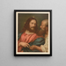 Bibel złota klassisk Pl089 - Jan Ladislaw Skora — indrammet kunstværk på væggen
