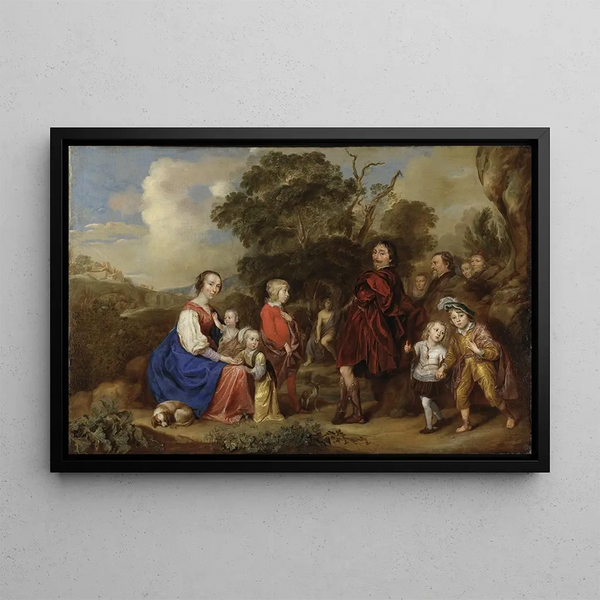 Jan Mijtens - Family Portrait with St John the Baptist.webp