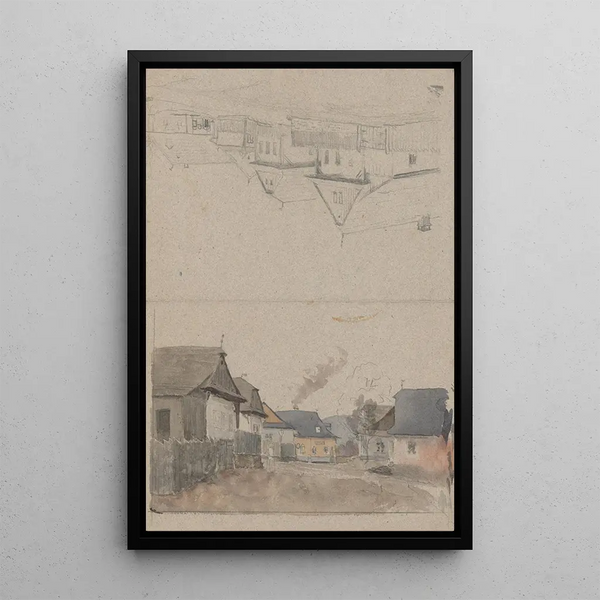 Jan Nowopack - Village Motif.webp