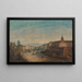 Château du côté du viaduc de Pancer - Jan Seydlitz — indrammet kunstværk på væggen