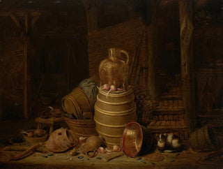 Jan Spanjaert - Still Life with a Barrel.webp