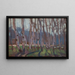 Bosquet de bouleaux - Jan Stanisławski — indrammet kunstværk på væggen