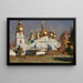 Kirken Saint-Michel i Kiev - Jan Stanisławski — indrammet kunstværk på væggen