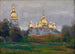 Klostret Saint-Michel i Kyiv - Jan Stanisławski — visning af kunstværket