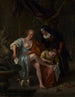 Bethsabée efter badet - Jan Steen — visning af kunstværket