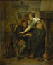 Auberge med værter og stuepige - Jan Steen — visning af kunstværket