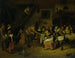 Mariage de paysans - Jan Steen — visning af kunstværket