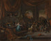 Samson ramt af filistrene - Jan Steen — visning af kunstværket