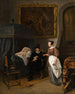La visite chez le médecin - Jan Steen — visning af kunstværket